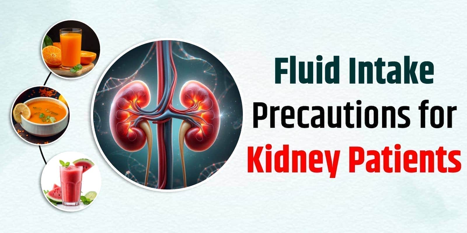 Fluid Intake Precautions for Kidney Patients